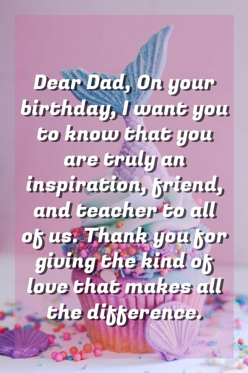 quotes to wish birthday to father